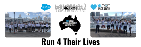 Run4TheirLives with Salesforce and Youth Insearch | Youth Insearch