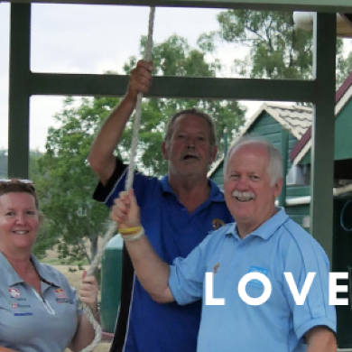 Generations volunteering with love